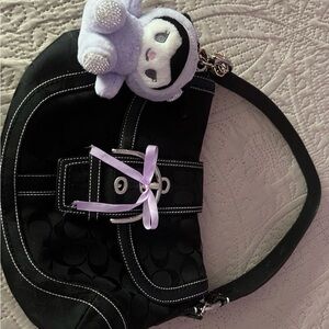 Y2k Coach Black Soho Shoulder Bag